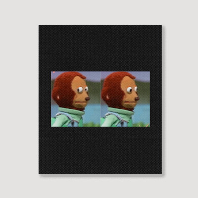 Awkward Monkey Looking Away Puppet Meme - Monkey Meme - Posters and Art  Prints