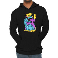 Rawr! I'm 4 Birthday Boys 4th Birthday Dino Noasaurus Lightweight Hoodie | Artistshot