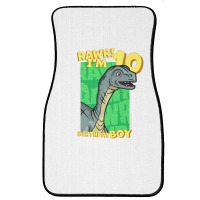 Rawr! I'm 10 Birthday Boys 10th Birthday Dino Mussaurus Front Car Mat | Artistshot