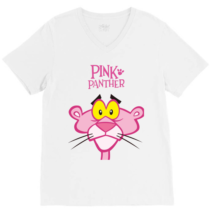 The Pink Panther V-Neck Tee by cm-arts | Artistshot