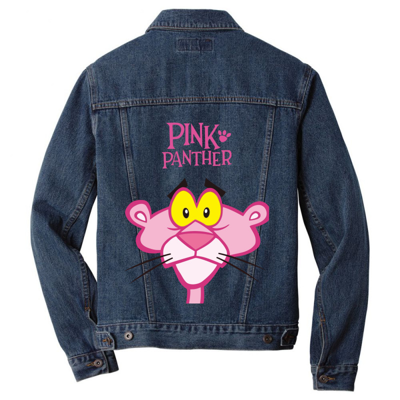 The Pink Panther Men Denim Jacket by cm-arts | Artistshot