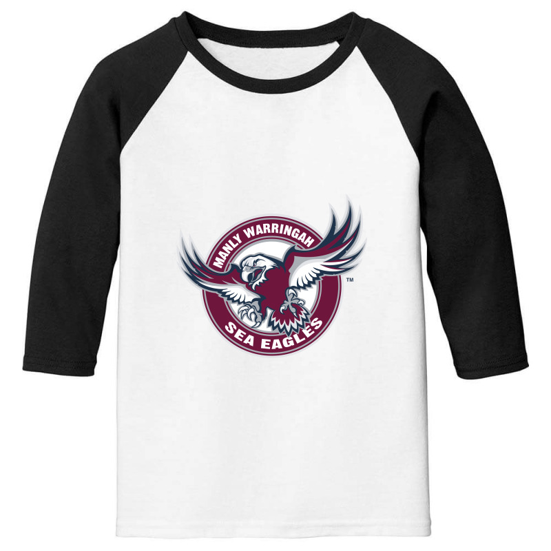 Manly Warringah Sea Eagle Youth 3/4 Sleeve | Artistshot