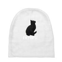 Ew People ... Black Cat Funny Pet Lover Men Dark Cat Baby Beanies | Artistshot