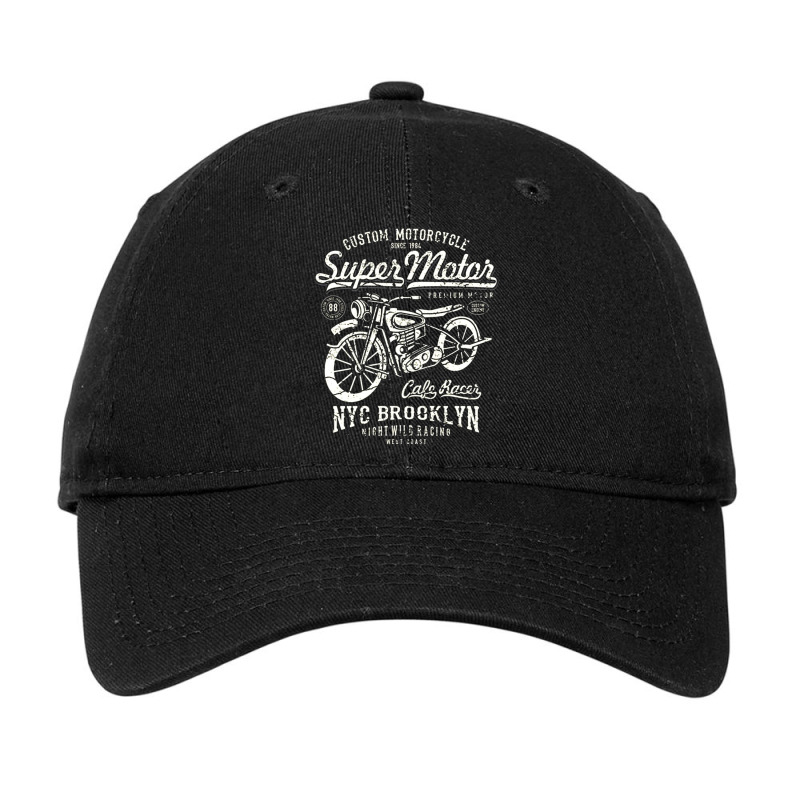 Super  Motor Custom Motorcycle Adjustable Cap | Artistshot