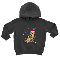 American Shorthair Cat Christmas Lights Christmas Cat Lover Toddler Hoodie | Artistshot