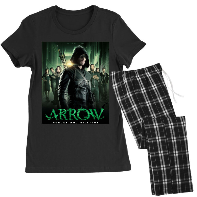 Heroes Arrow Final Cover Women's Pajamas Set by jajungka | Artistshot