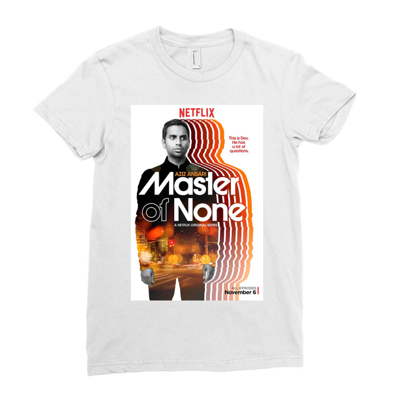 Master Of None Ladies Fitted T-Shirt by cm-arts | Artistshot