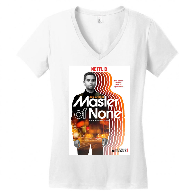 Master Of None Women's V-Neck T-Shirt by cm-arts | Artistshot