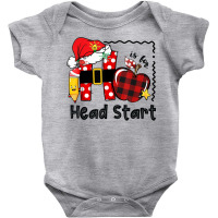 H Is For Headstart Life Funny Christmas Head Start Teacher T Shirt Baby Bodysuit | Artistshot