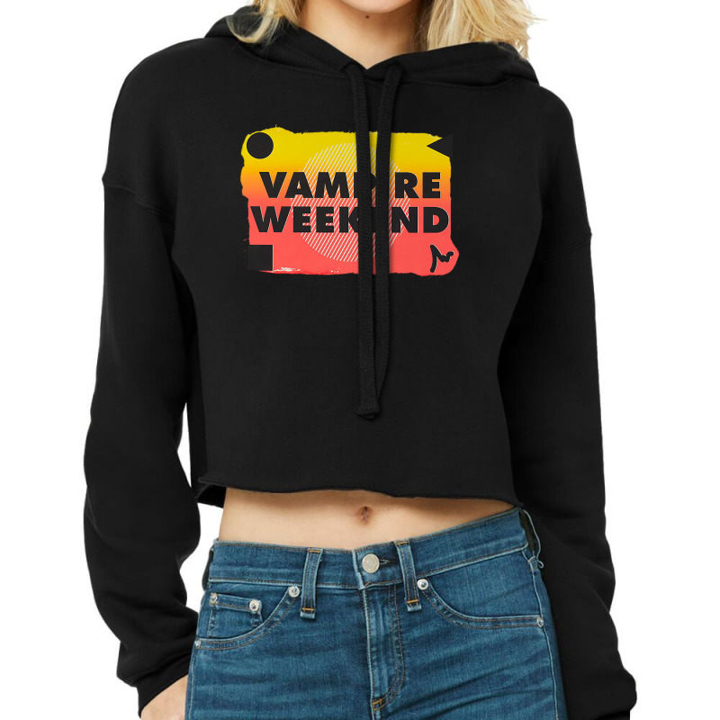 Vampire, Weekend, 6 Cropped Hoodie by cm-arts | Artistshot