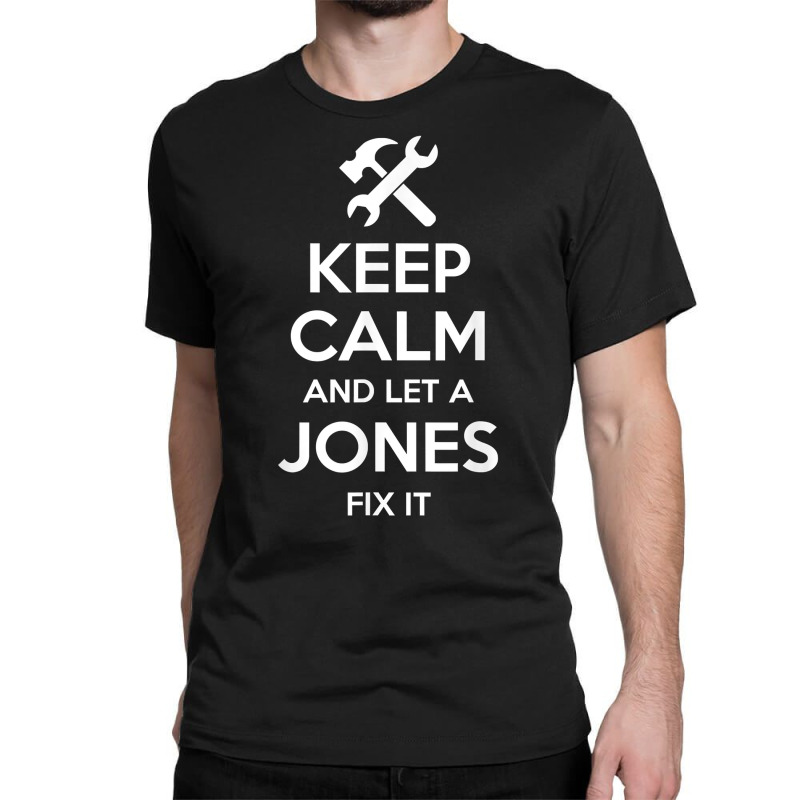 Jones Funny Surname Birthday Family Tree Reunion Gift Idea T Shirt Classic T-shirt by cm-arts | Artistshot