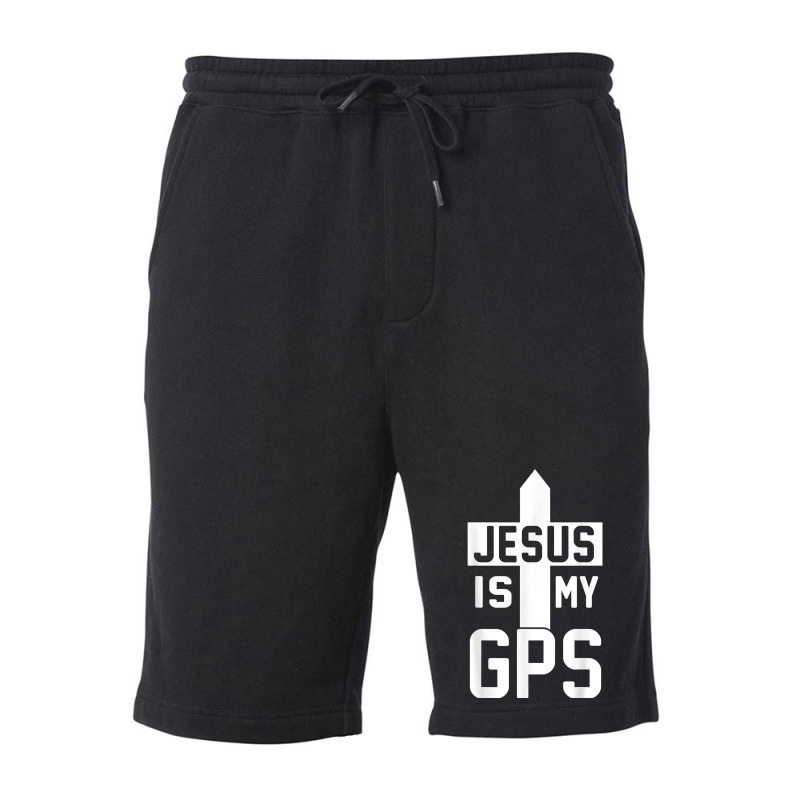 Jesus Is My Gps Navigation Christian Cross Christi Gift T Shirt Fleece Short by cm-arts | Artistshot