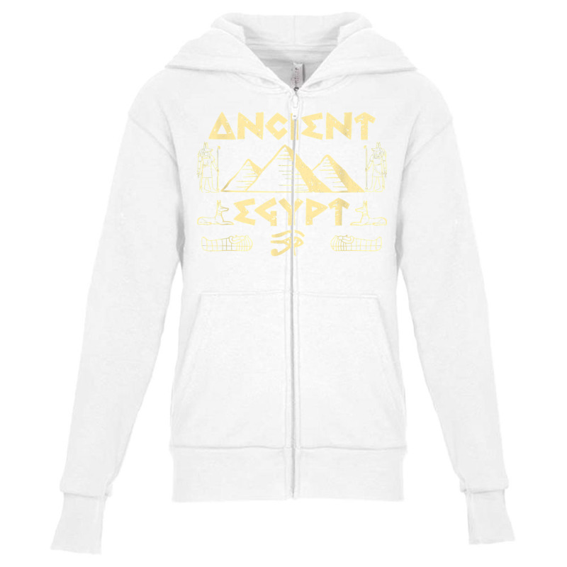 Ancient Egypt Pyramid Egyptian T Shirt Youth Zipper Hoodie | Artistshot