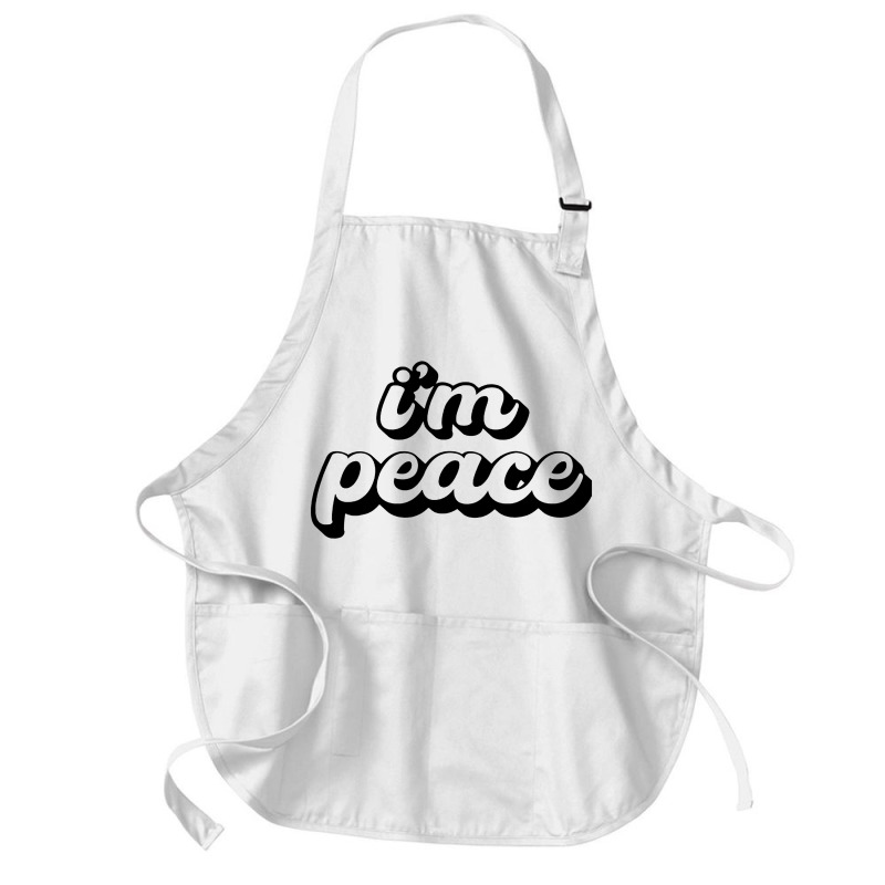 I Come In Peace Medium-length Apron | Artistshot