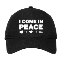 I Come In Peace   I'm Peace Apparels Adjustable Cap | Artistshot