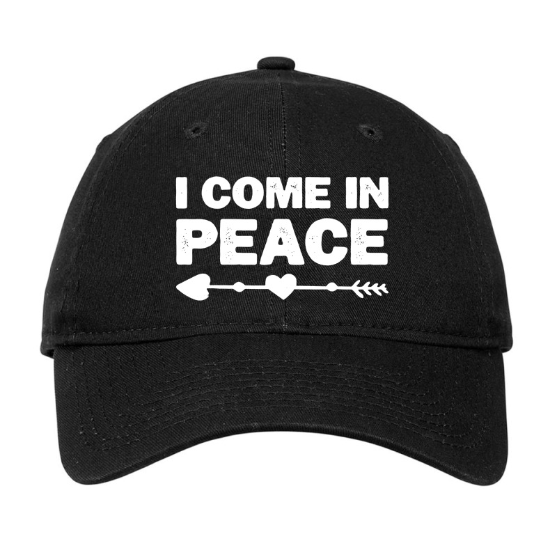 I Come In Peace   I'm Peace Apparels Adjustable Cap | Artistshot