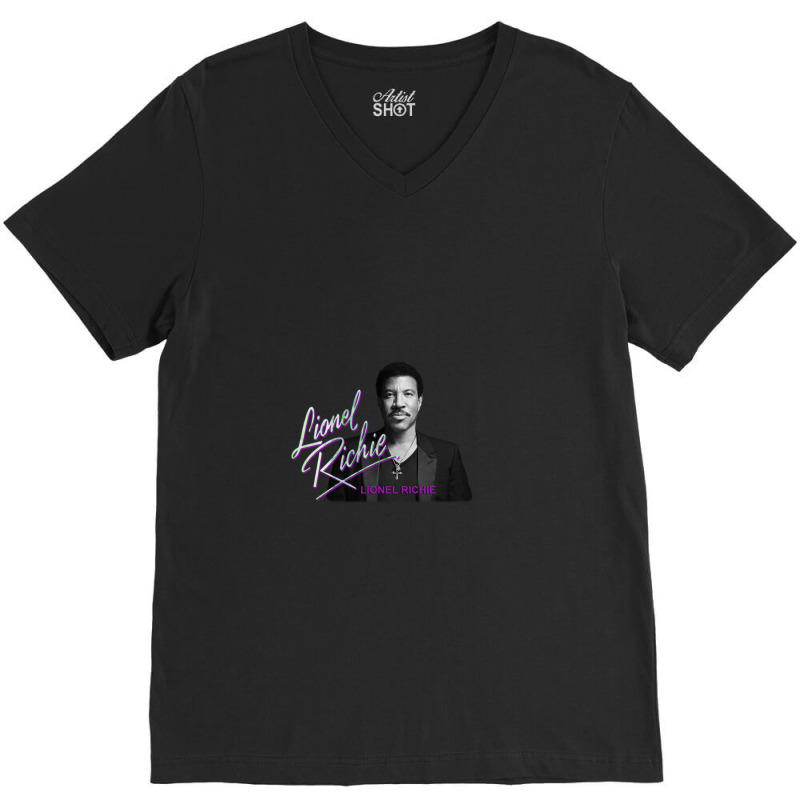 Lionel Richie V-neck Tee | Artistshot