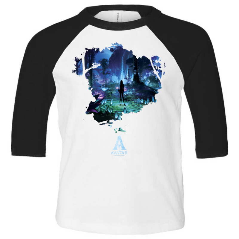 Avatar Pandora At Night Movie Poster Long Sleeve T Shirt Toddler 3/4 Sleeve Tee | Artistshot