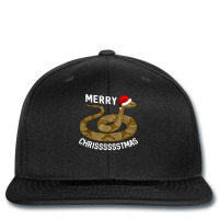 Merry Hissmas Christmas Santa Hat Copperhead Snake T Shirt Printed Hat | Artistshot