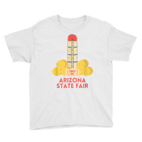 Arizona Farm Boy State Fair Ticket County Fair Haybales Silo T Shirt Youth Tee | Artistshot