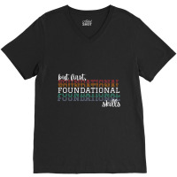 But First Foundational Skills Phonemic Awareness Premium T Shirt V-neck Tee | Artistshot