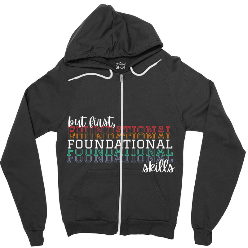 But First Foundational Skills Phonemic Awareness Premium T Shirt Zipper Hoodie | Artistshot