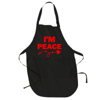 I'm Peace Apparels Funny Couple's Matching Full-length Apron | Artistshot