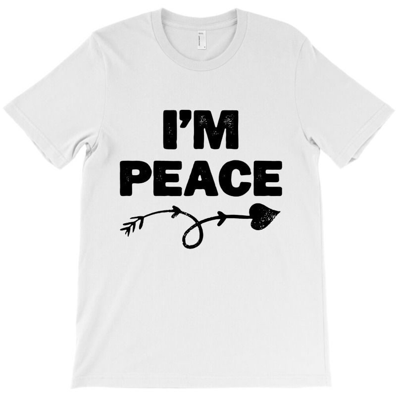 I'm Peace Apparels Funny Couple's Matching T-shirt | Artistshot