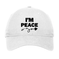 I'm Peace Apparels Funny Couple's Matching Adjustable Cap | Artistshot