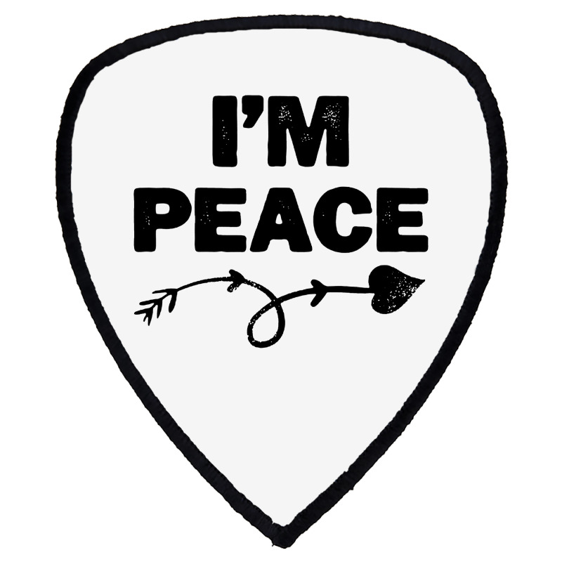 I'm Peace Apparels Funny Couple's Matching Shield S Patch | Artistshot