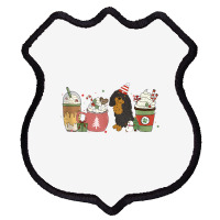 Cavalier Coffee Latte Winter Christmas Cavie Dog Mom Holiday Tank Top Shield Patch | Artistshot