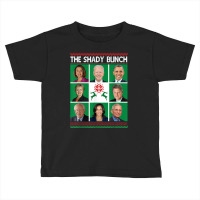 The Shady Bunch Pelosi Biden Obama Kamala Ugly Christmas T Shirt Toddler T-shirt | Artistshot