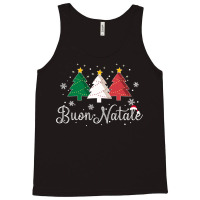 Buon Natale Italian Christmas Tree   Xmas Pullover Hoodie Tank Top | Artistshot