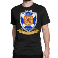 Forrester Scottish Family Clan Scotland Shield Long Sleeve T Shirt Classic T-shirt | Artistshot