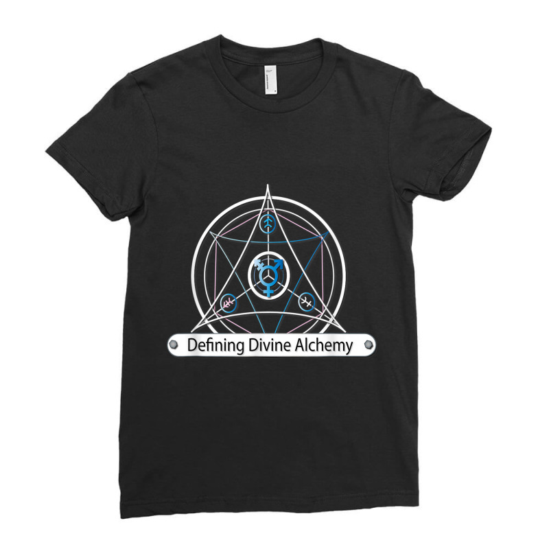 Defining Divine. Lgbtq T Shirt Ladies Fitted T-Shirt by cm-arts | Artistshot