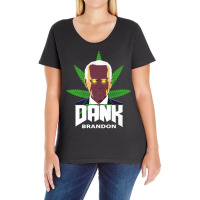 Dank Brandon Joe Biden Cannabis Legalization Premium T Shirt Ladies Curvy T-shirt | Artistshot