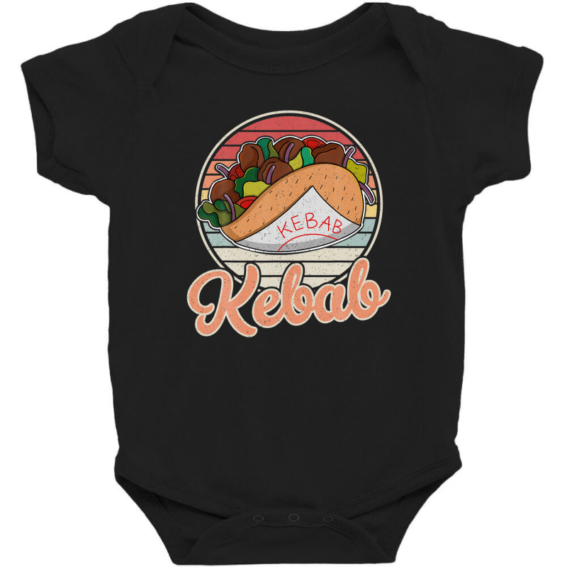 Doner Kebab Turkish Cuisine Fastfood Dürüm Baby Bodysuit by beastonkriss | Artistshot