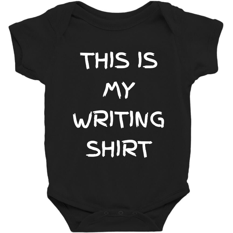 This Is My Writing Baby Bodysuit by Modena art | Artistshot