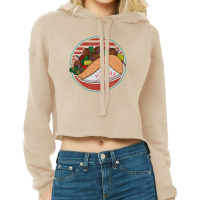 Doner Kebab Turkish Cuisine Fastfood Dürüm Cropped Hoodie | Artistshot