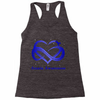 I Wear Blue For Ataxia Awareness Warrior Pullover Hoodie Racerback Tank | Artistshot