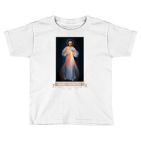 Divine Mercy Jesus I Trust In You Catholic Religious T Shirt Toddler T-shirt | Artistshot