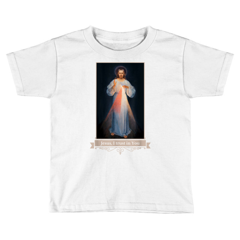 Divine Mercy Jesus I Trust In You Catholic Religious T Shirt Toddler T-shirt by cm-arts | Artistshot