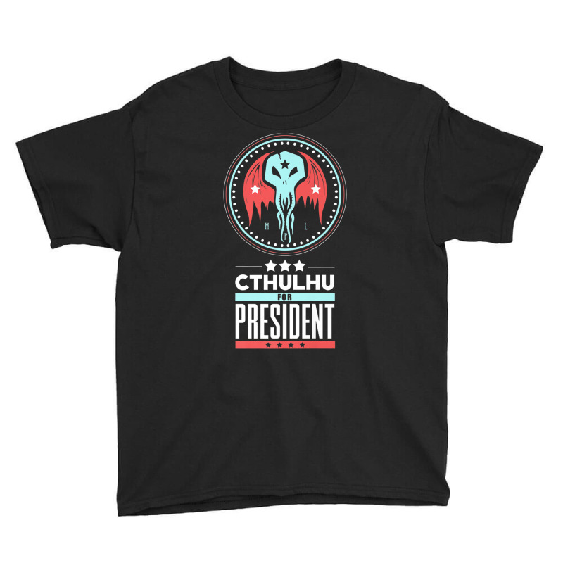 Vote Cthulhu For President Sarcastic Political Satire Premium T Shirt Youth Tee by cm-arts | Artistshot