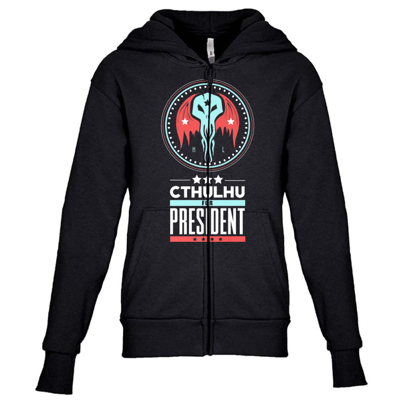 Vote Cthulhu For President Sarcastic Political Satire Premium T Shirt Youth Zipper Hoodie by cm-arts | Artistshot