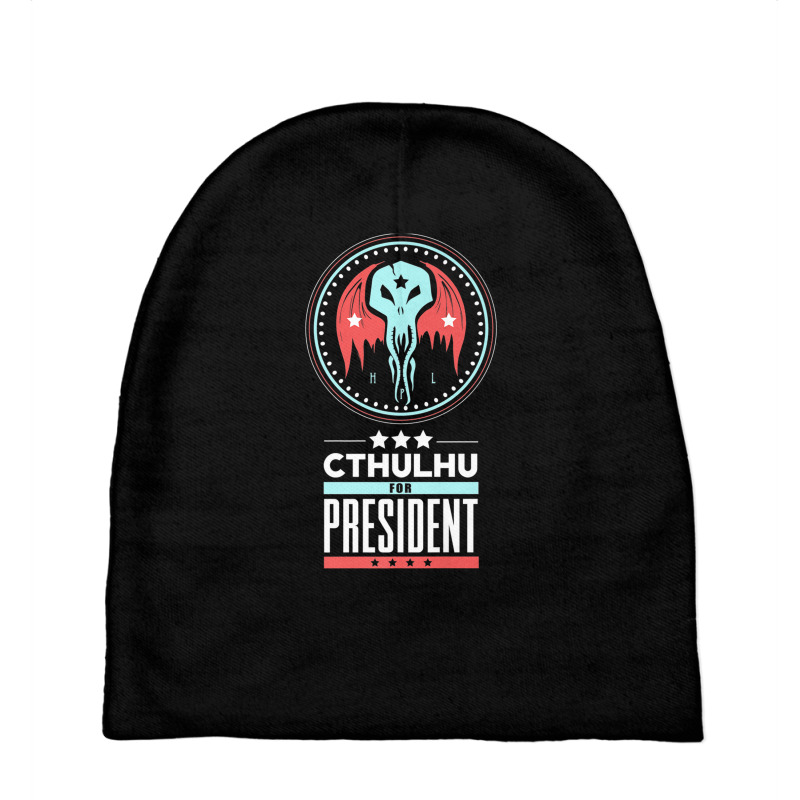 Vote Cthulhu For President Sarcastic Political Satire Premium T Shirt Baby Beanies by cm-arts | Artistshot