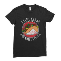 Doner Kebab Turkish Cuisine Fastfood Dürüm Ladies Fitted T-shirt | Artistshot