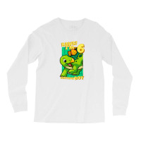 Rawr! I'm 6 Birthday Boys 6th Birthday Dino Stegosaurus Long Sleeve Shirts | Artistshot