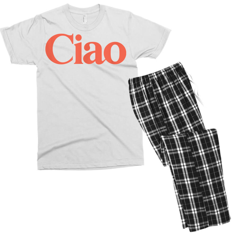 Ciao Bella T Shirt Men's T-shirt Pajama Set | Artistshot