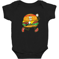 Burger Making Cardio Headband, Hamburger Fast Food Lover Baby Bodysuit | Artistshot