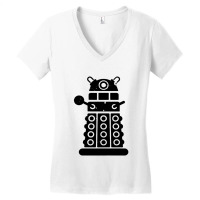 Doctor’s Enemy Doctor Who Women's V-neck T-shirt | Artistshot